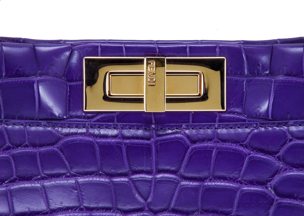 Purple Crocodile Peekaboo