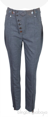 Grey Houndstooth Blazer & Trouser