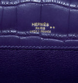 Kelly Cut Niloticus Matte Amethyst Clutch