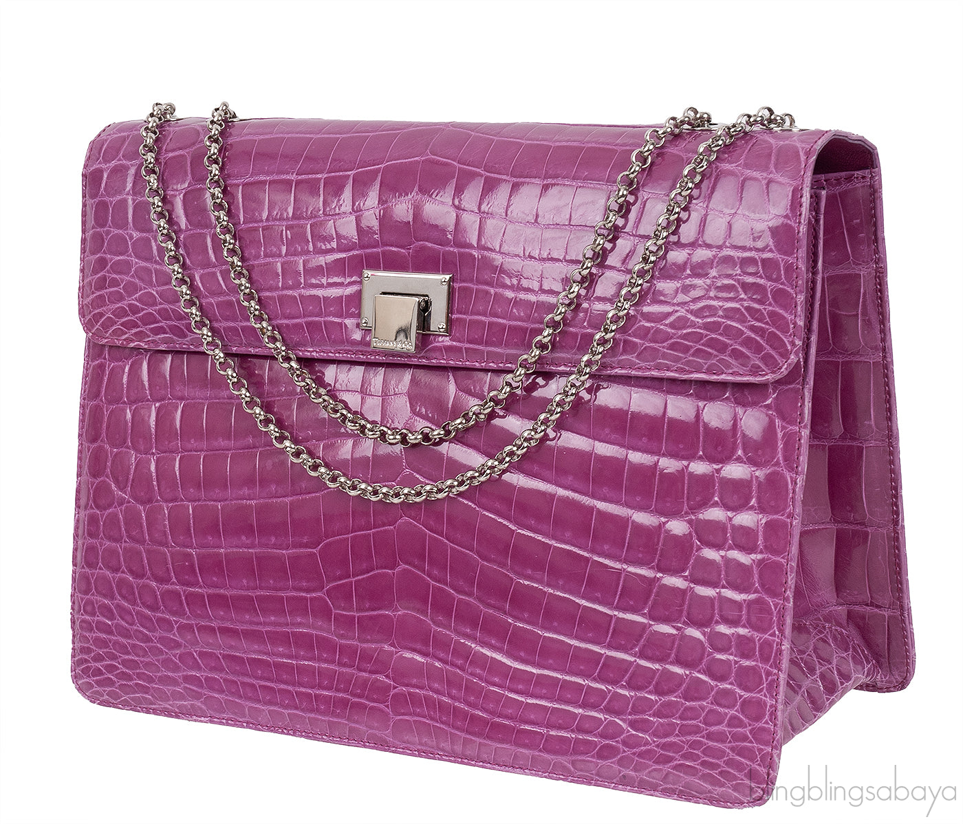 Tiffany & Co.Cornelia Purple Crocodile Lunch Box