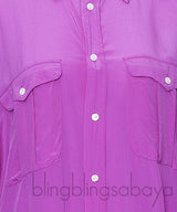 Purple Oversize Shirt