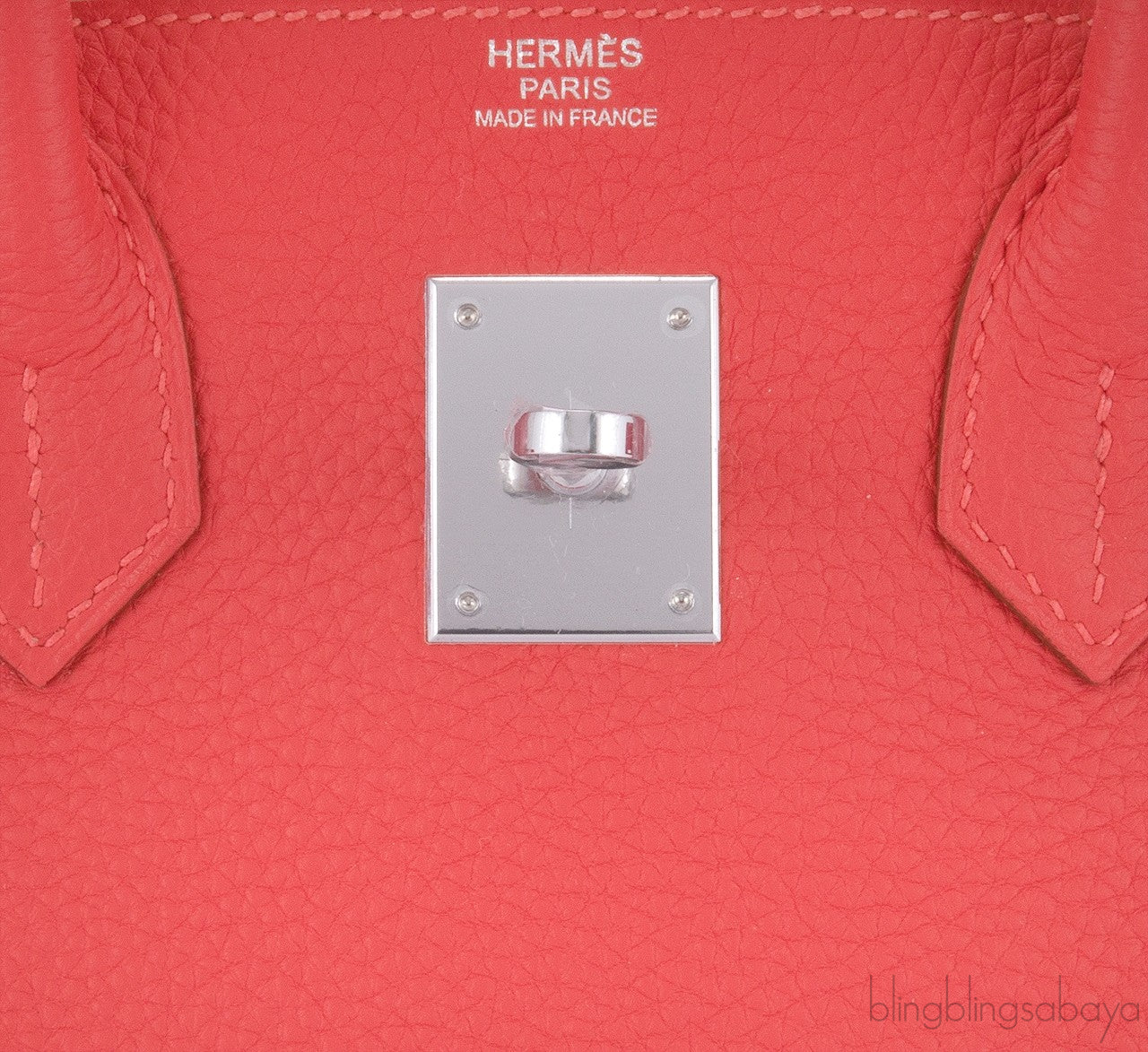 Birkin 30 Togo Rouge Pivoine PHW