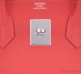 Birkin 30 Togo Rouge Pivoine PHW