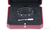 White Gold LOVE Diamond Bracelet