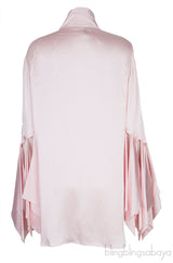 Light Pink Satin Blouse