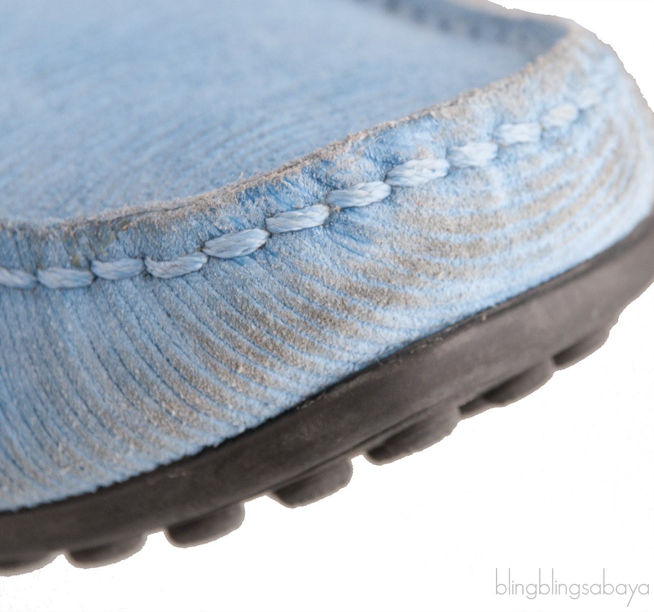 Louis Vuitton Light Blue Epi Suede Men\'s Loafer