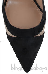 Savoy 105mm Mesh Cut-out Pumps