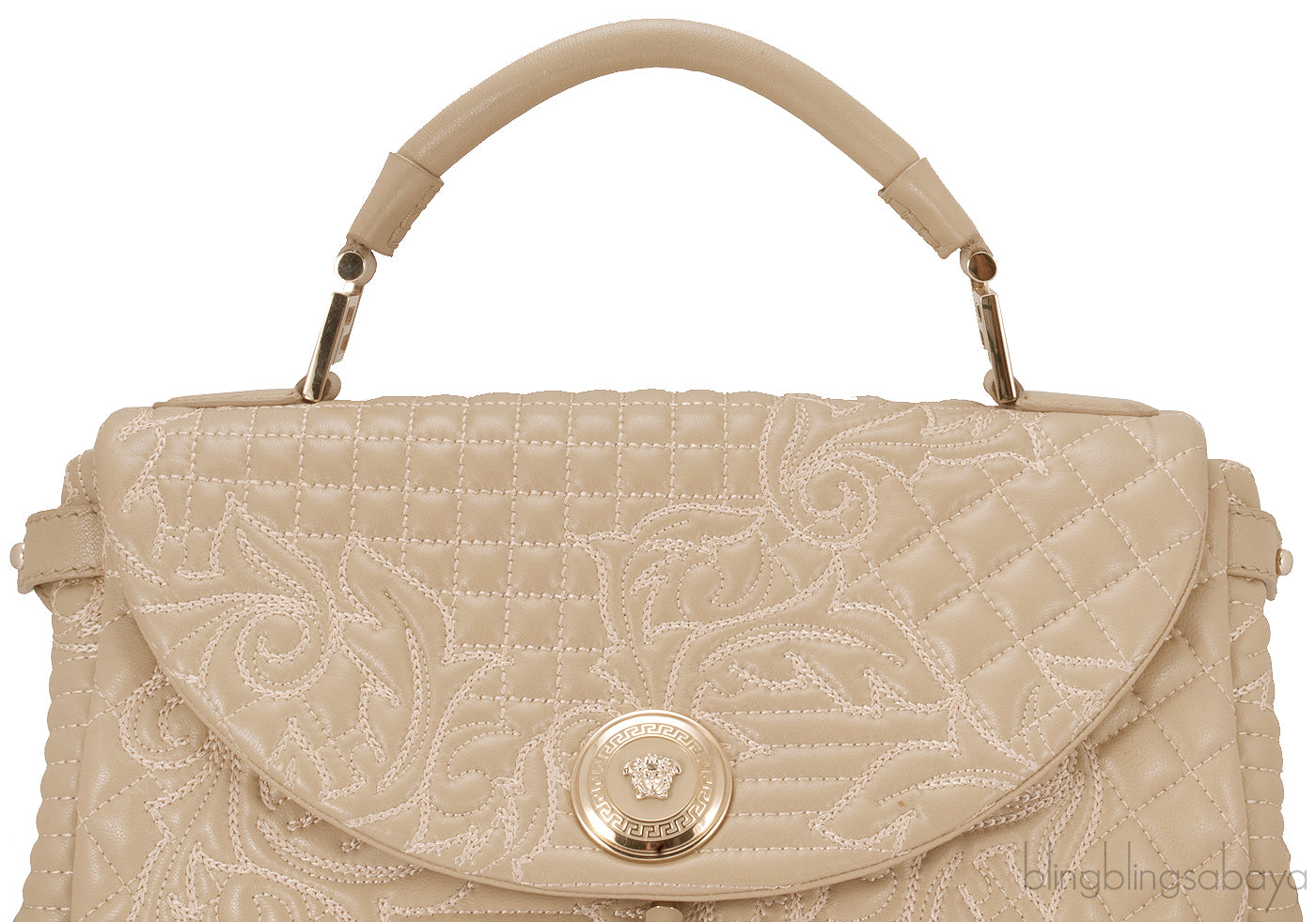 Altea Quilted Barocco Vanitas Bag