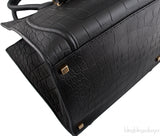 Phantom Black Croco Print