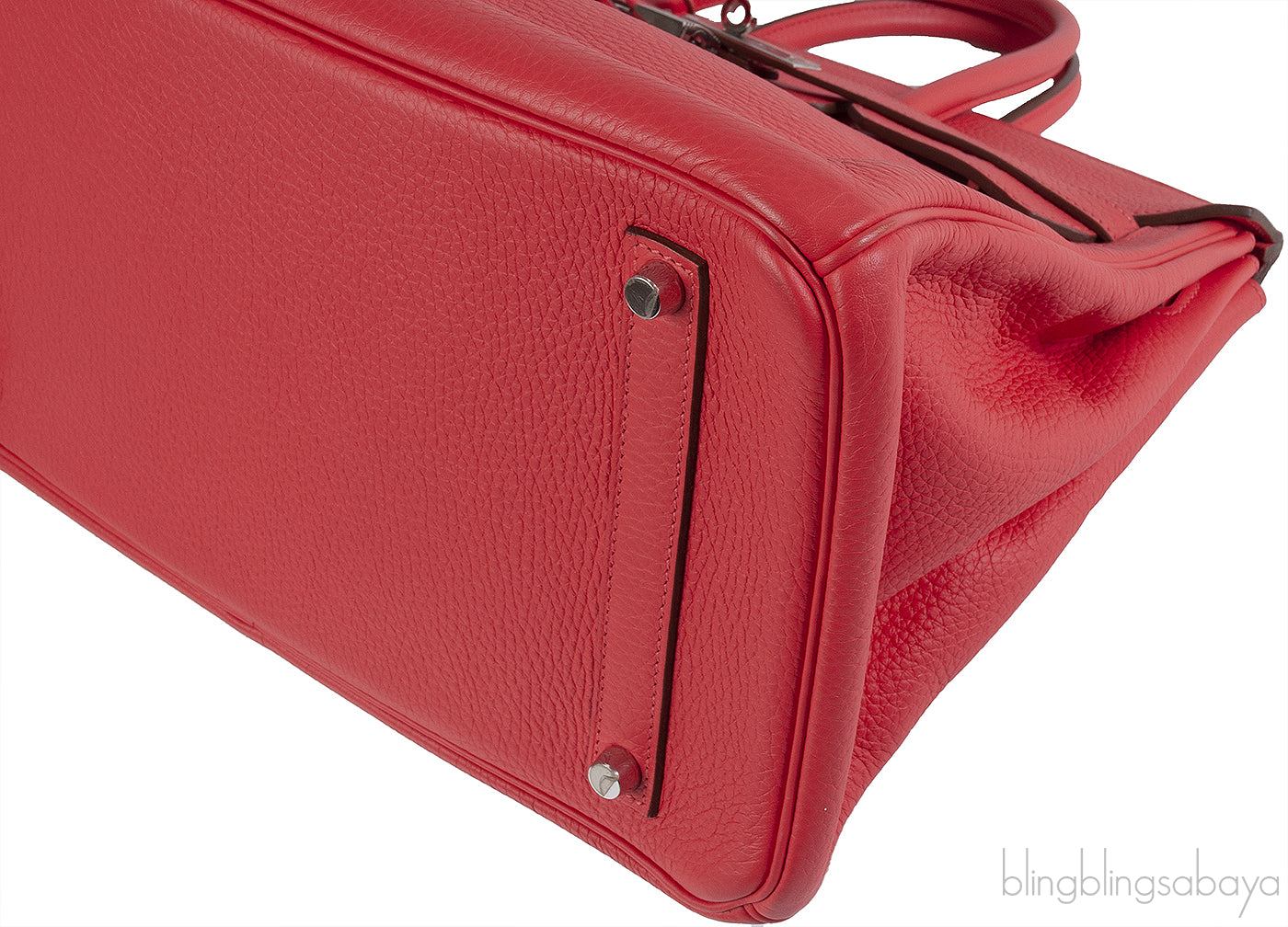 Hermes Birkin 35 Bougainvillea Taurillon Clem PHW