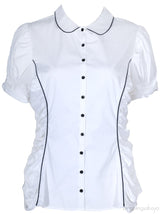 Cateline White Blouse