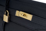 Kelly 32 Black Taurillon Clem. GHW
