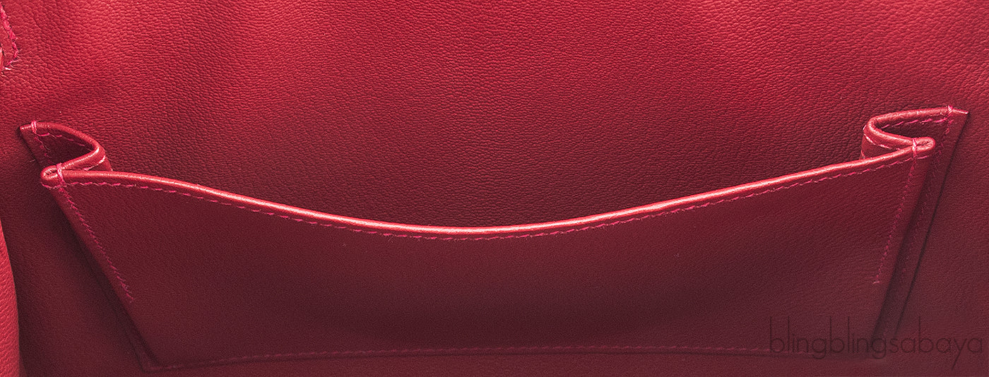 Kelly 25 Rouge VIF Ostrich GHW