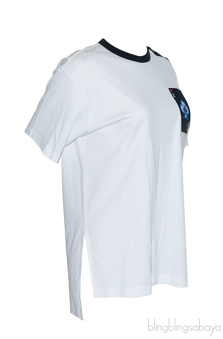 Ace of Spade Longback White T-shirt