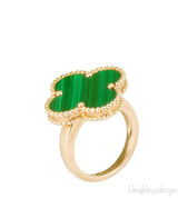 Magic Alhambra Malachite Ring