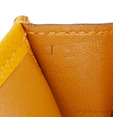 Jige Elan Clutch Epsom Jaune d\'Or