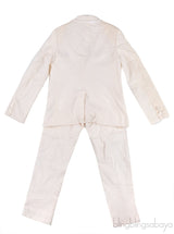 Kids Off-white Coat & Trouser