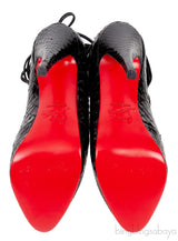 Black Python Bloody Mary Pumps