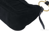 Black Suede Shoulder Bag