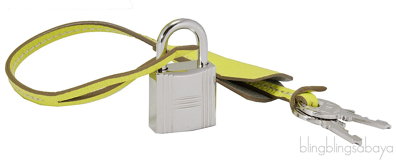 Kelly 32 Bi-color Lime Epsom Retourne