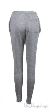 Markus Lupfer Metallic Silver Knit Jogger