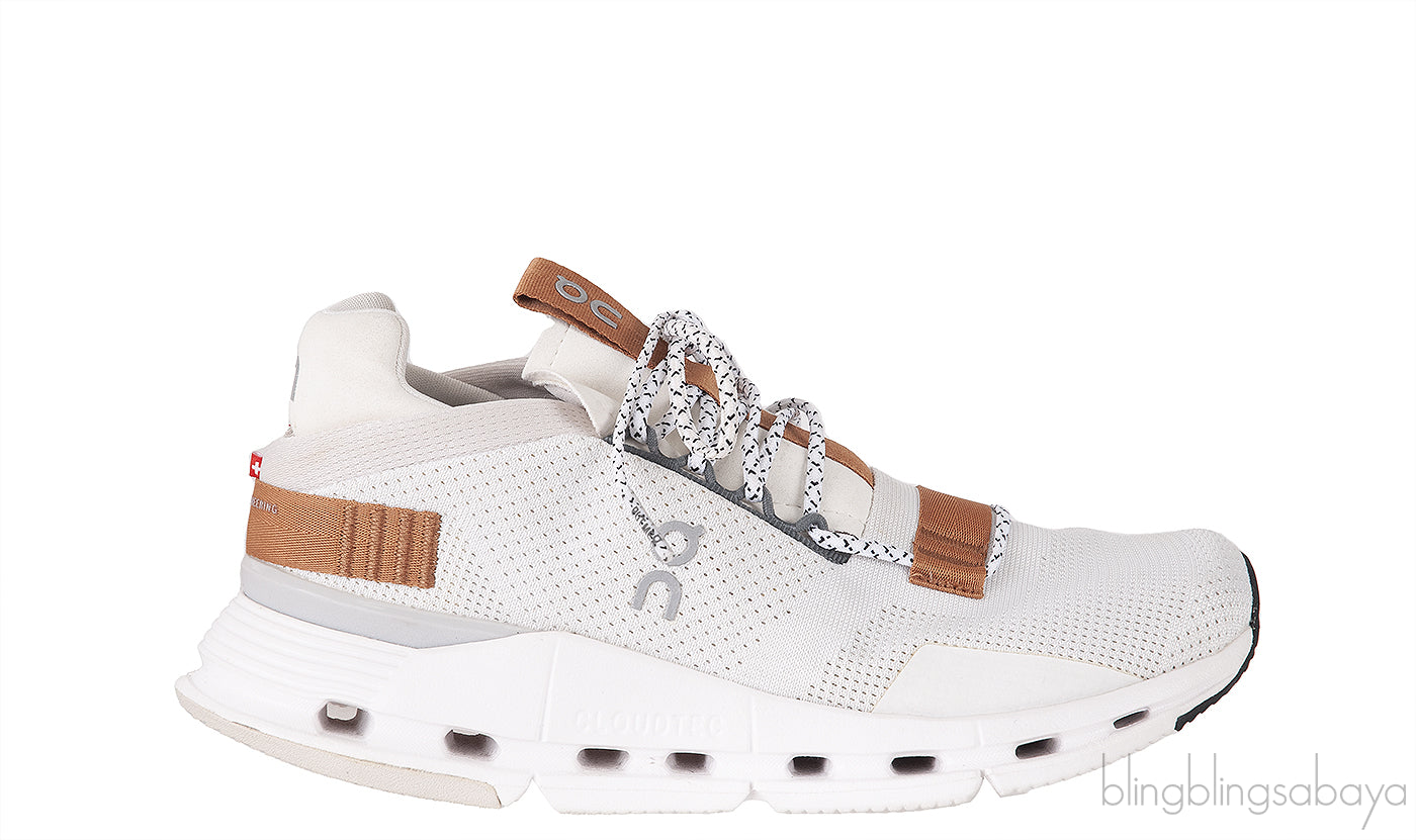 Cloudnova White Pearl Cloudtec Running Shoes