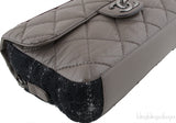 Etoupe Quilted Tweed Bag