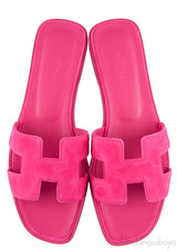 Fuchsia Oran Sandals