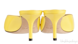 Jimmy Choo Yellow Pointed Toe Mule