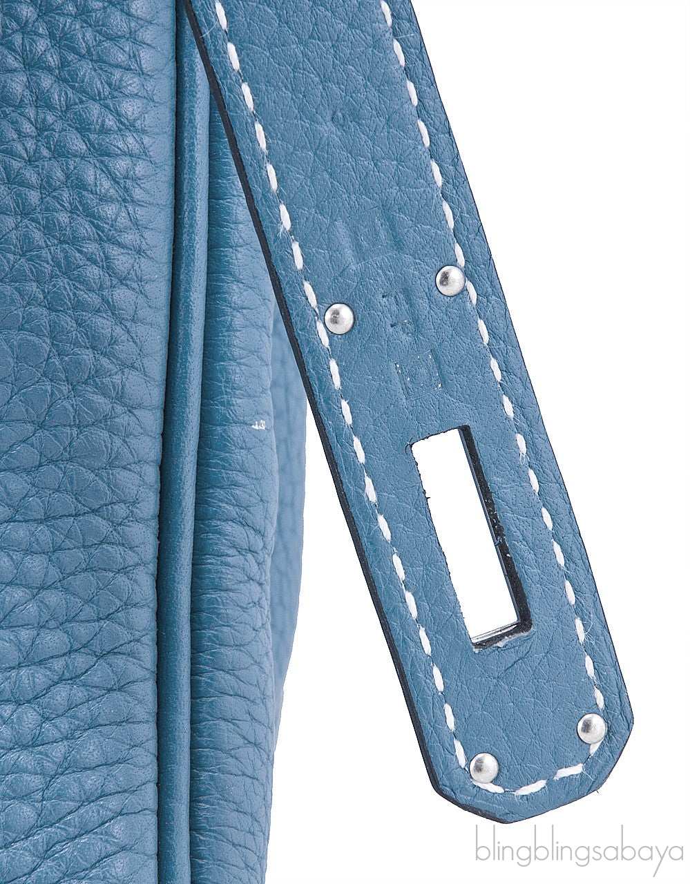Birkin 40 Blue Jean Togo