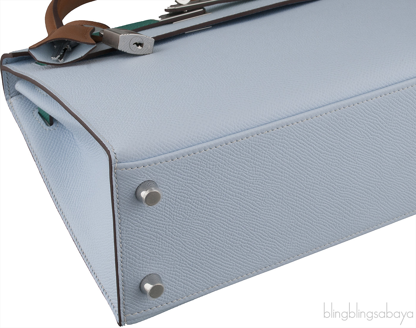 Kelly 25 Tri-color Epsom Sellier