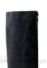 Babel Plato 140 Black Suede Boots