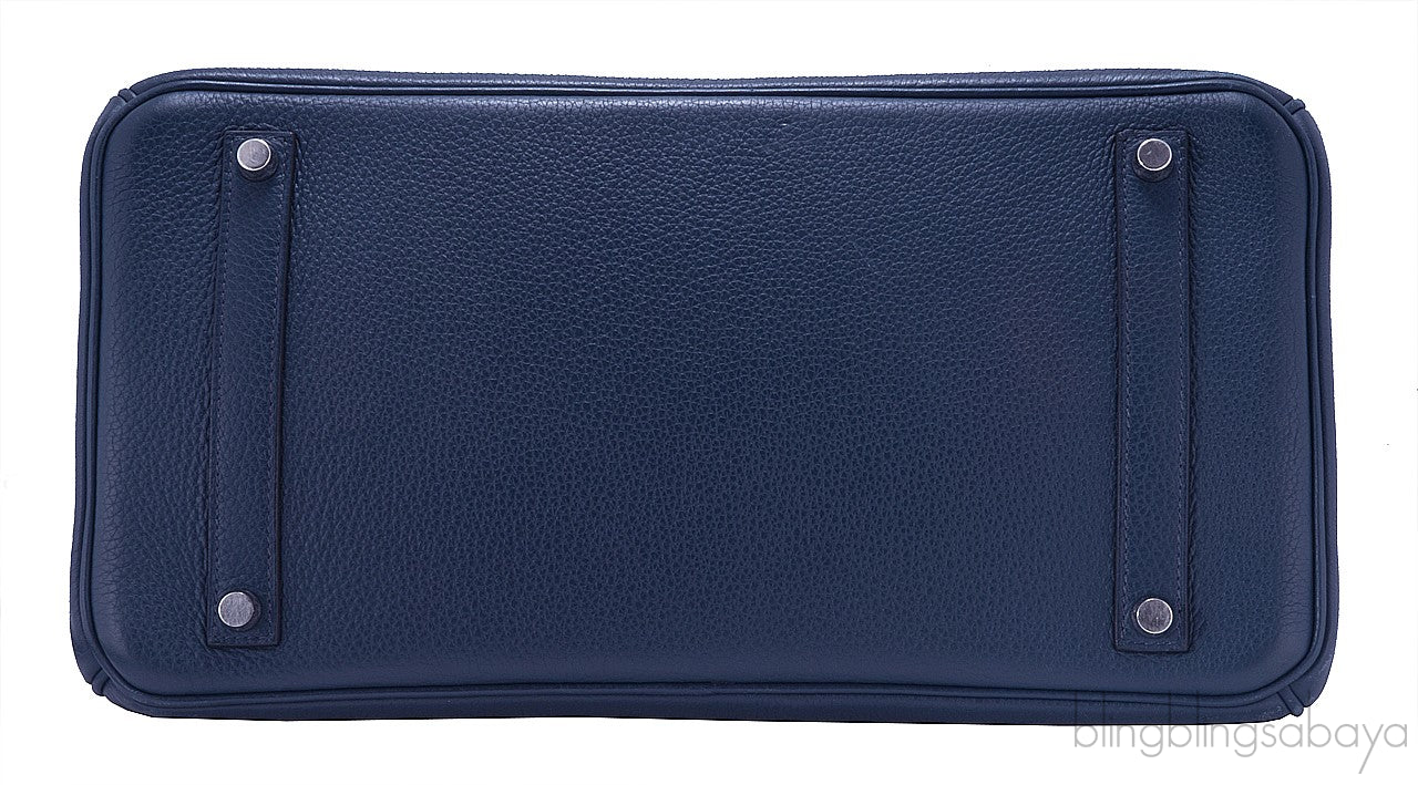 Birkin 35 Blue Abysse Togo
