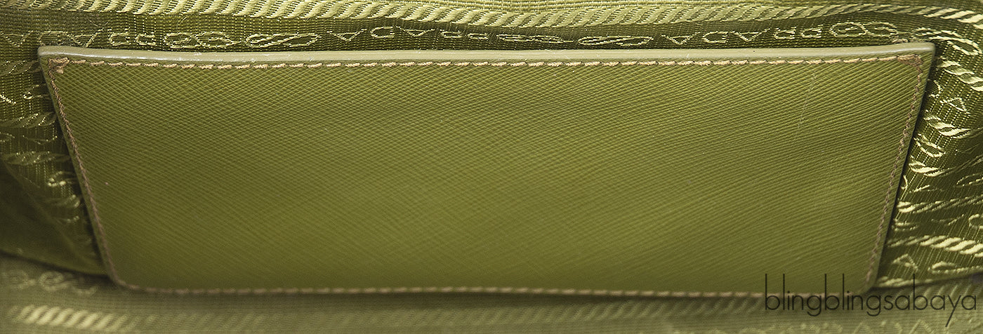 Prada Saffiano Edera Shoulder Bag