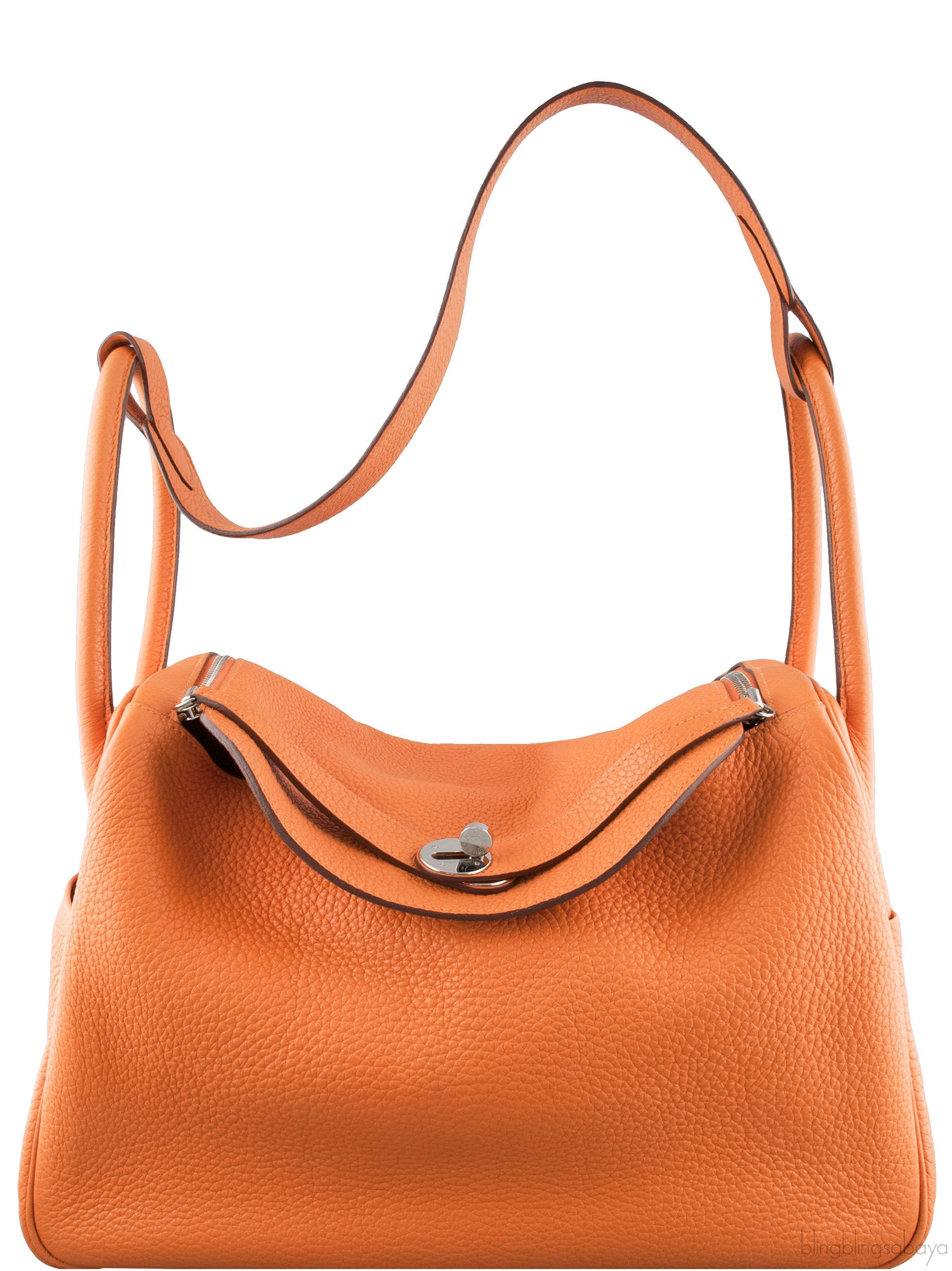 Lindy 34 Orange Taurillon Clem