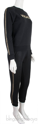Black Cotton Tracksuits