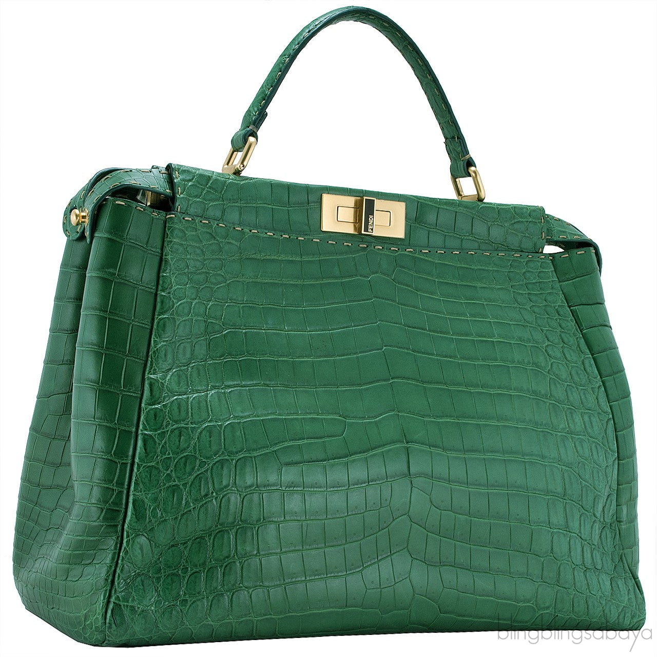 Green Crocodile Peek-a-boo