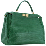 Green Crocodile Peek-a-boo
