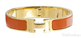 Clic Clac Orange H Bracelet PM