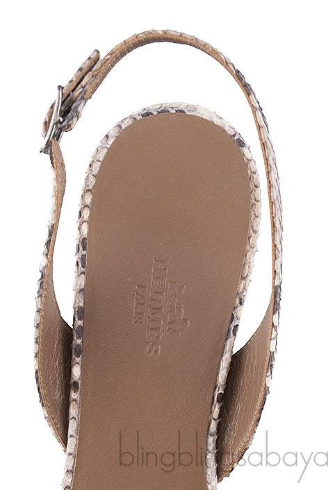 Night 70 Snakeskin Slingback