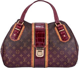 Monogram Grit Exotique Satchel