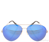 Blue Mirrored Sunglasses