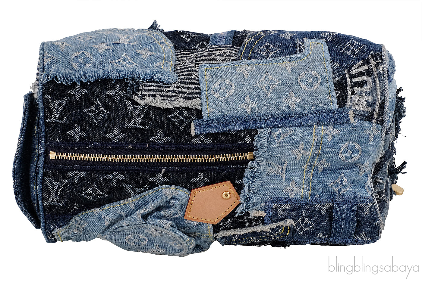 Denim Patchwork Speedy 30