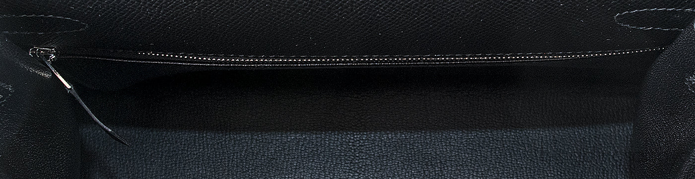 Kelly 28 Sellier Epsom Black PHW