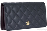 CC Black Quilted Wallet