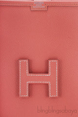 Jige Oversize Clutch Epsom Flamingo
