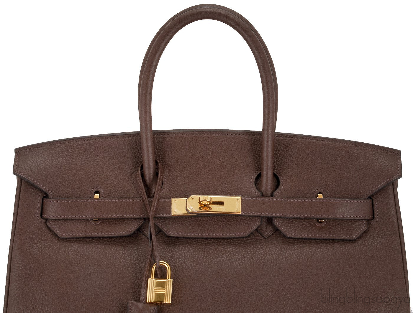 Birkin 35 Choco Brown Togo GHW