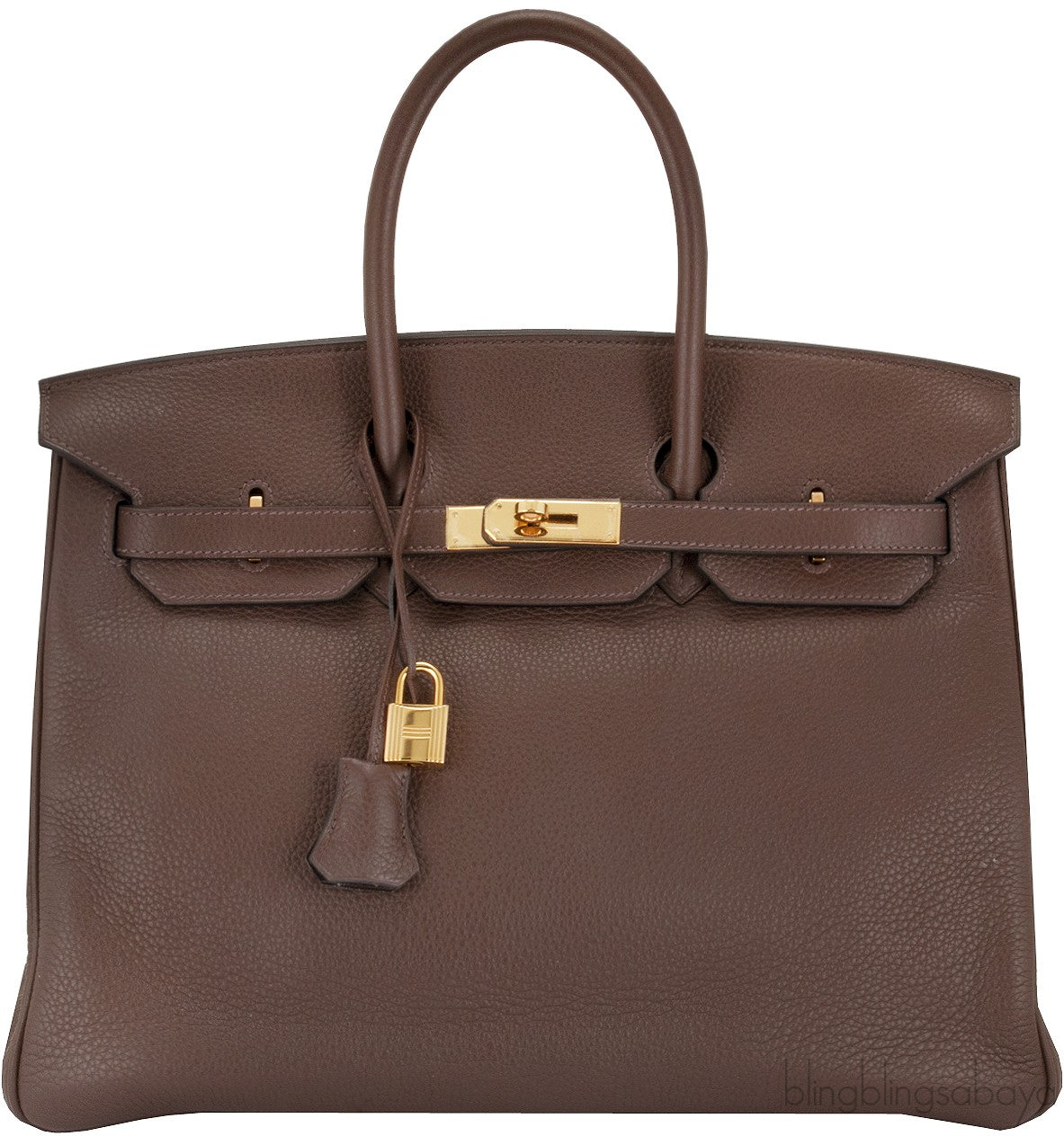 Birkin 35 Choco Brown Togo GHW
