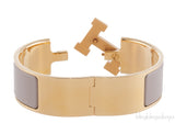 Clic Clac H Wide Bracelet Etoupe