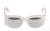 DiorNuit S11 99A4 White Pink Sunglasses